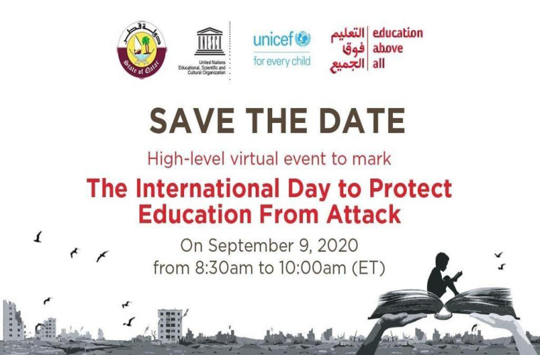 Virtual event by Education Above All Foundation- International Day to Protect Education from Attack