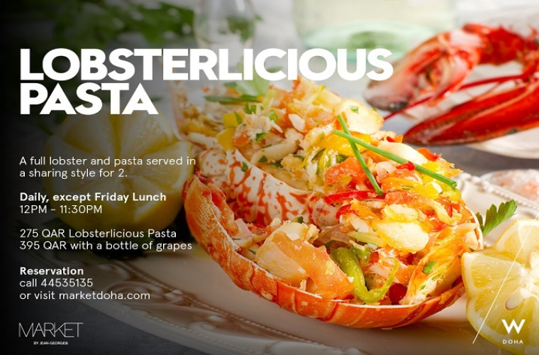 Lobsterlicious Pasta at W Doha