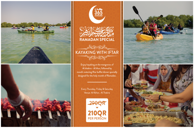 Weekend Kayaking with Iftar (Ramadan Special)