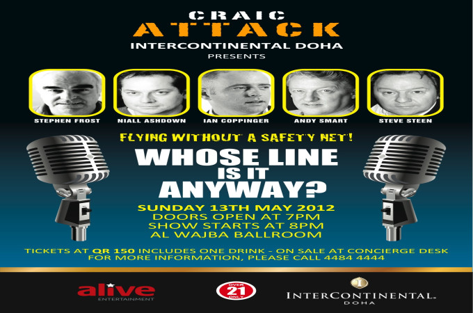 "Whose Line Is It Anyway is back! A night of Top Class Comedy Show 