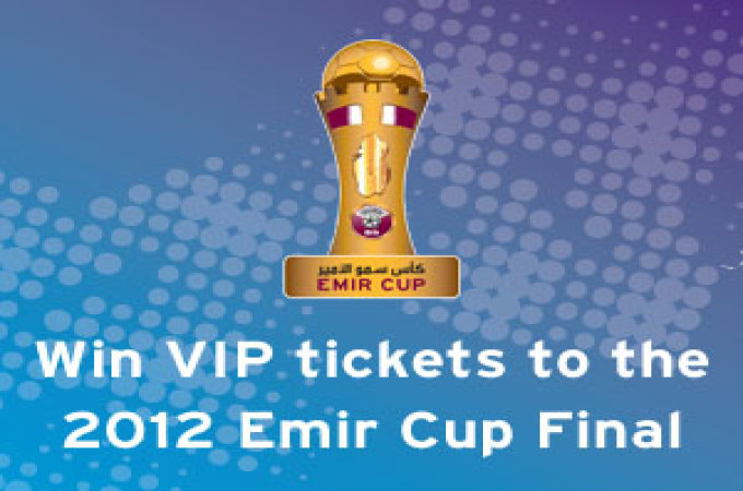 Win VIP tickets to the 2012 Emir Cup final! 