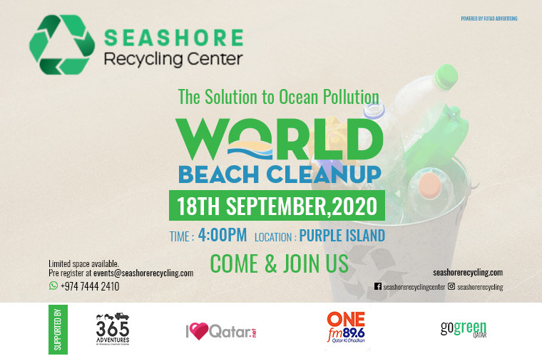 World Beach Cleanup Day 2020 with Seashore Recycling