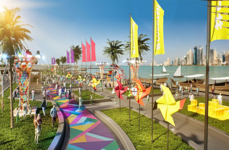 World Cup Festival 2022 at Doha Corniche