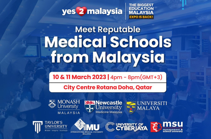 Yes2malaysia Education Expo 2023 in Qatar