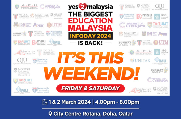 Yes2Malaysia: The Biggest Education Malaysia Information Day 2024